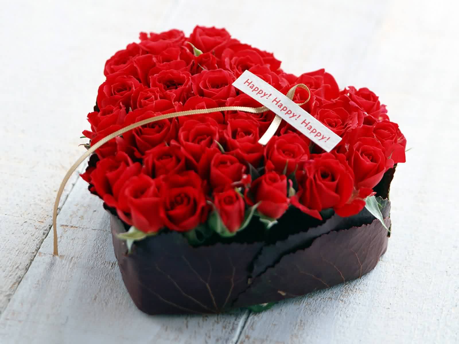 I LOVE YOU roses
